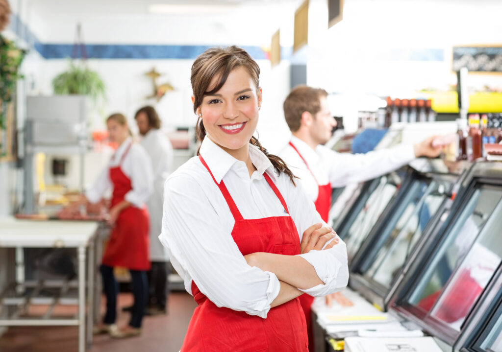 Einzelhandelskauffrauen bzw. Einzelhandelskaufmänner haben gute Karriereaussichten im Einzelhandel.